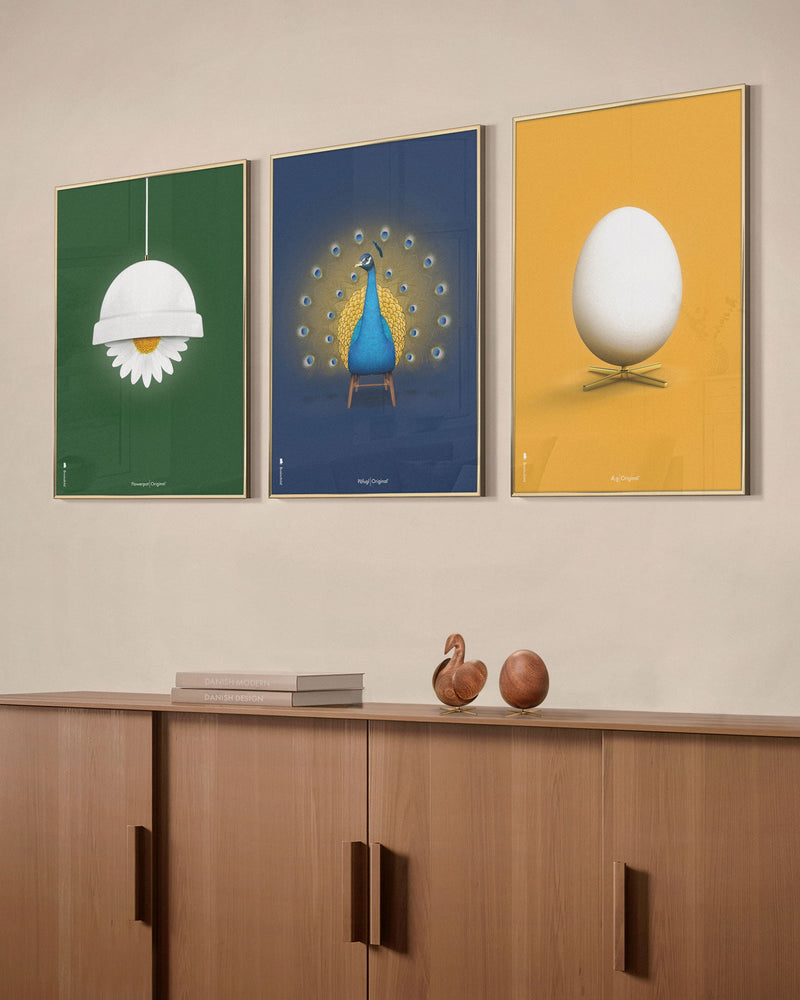 Brainchild plakat med Påfugl