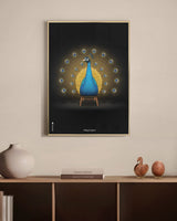 Brainchild plakat med Påfugl