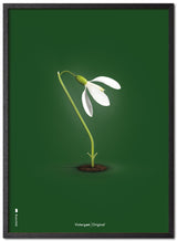 Brainchild – Poster – Klassisk – Grön – Snödroppar