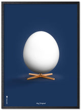 Brainchild – Poster – Klassisk – Mörkblå – Ägg
