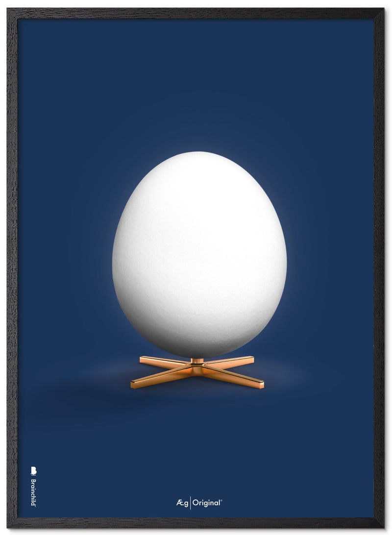 Brainchild – Poster – Klassisk – Mörkblå – Ägg
