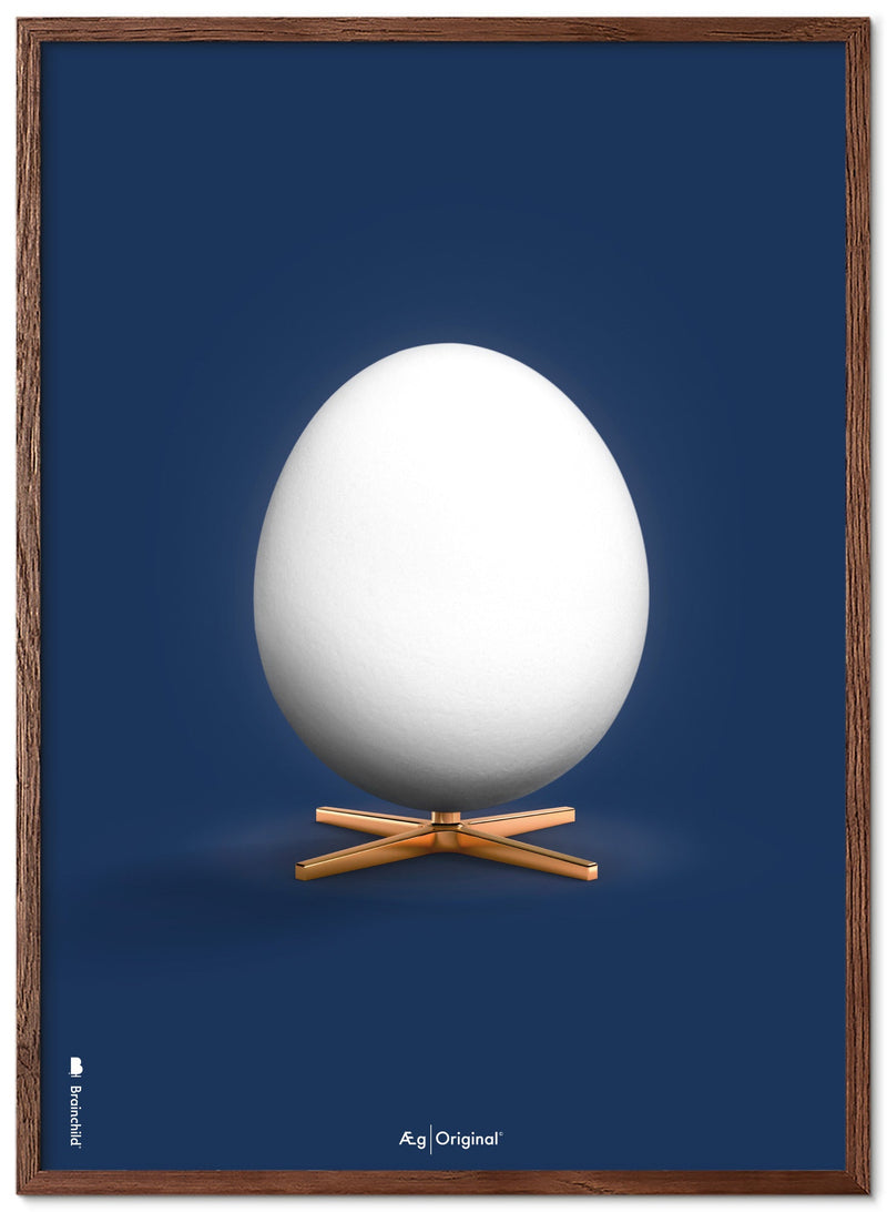 Brainchild – Poster – Klassisk – Mörkblå – Ägg