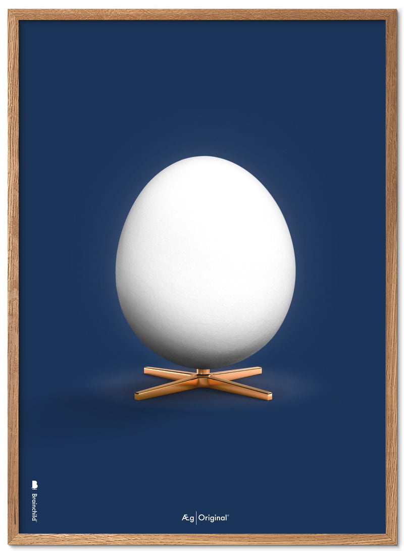 Brainchild – Poster – Klassisk – Mörkblå – Ägg