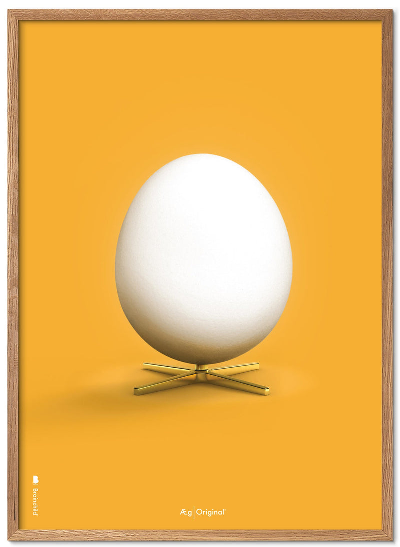 Brainchild – Poster – Klassisk – Gul – Ägg
