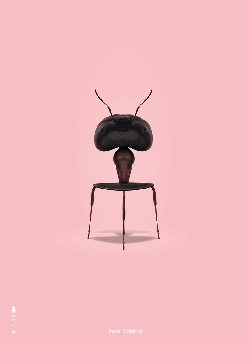 Brainchild – Poster – Klassisk – Rosa – Myra