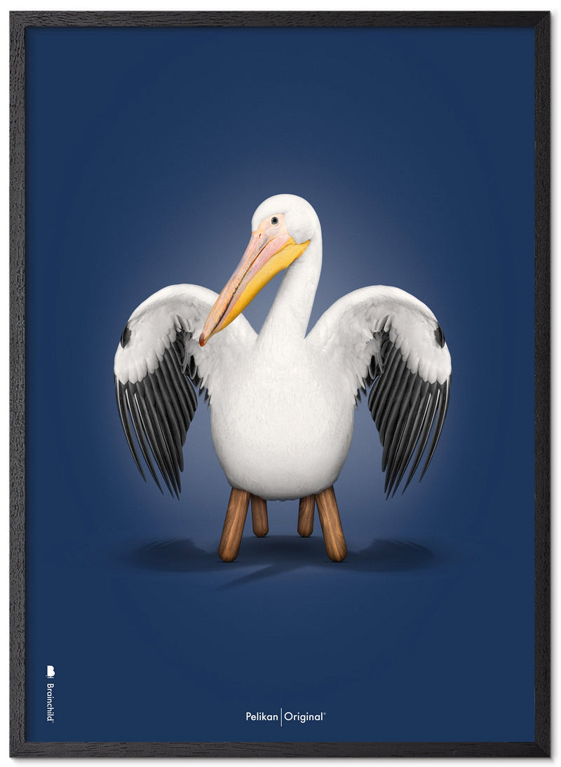 Brainchild – Poster – Klassisk – Mörkblå – Pelikan