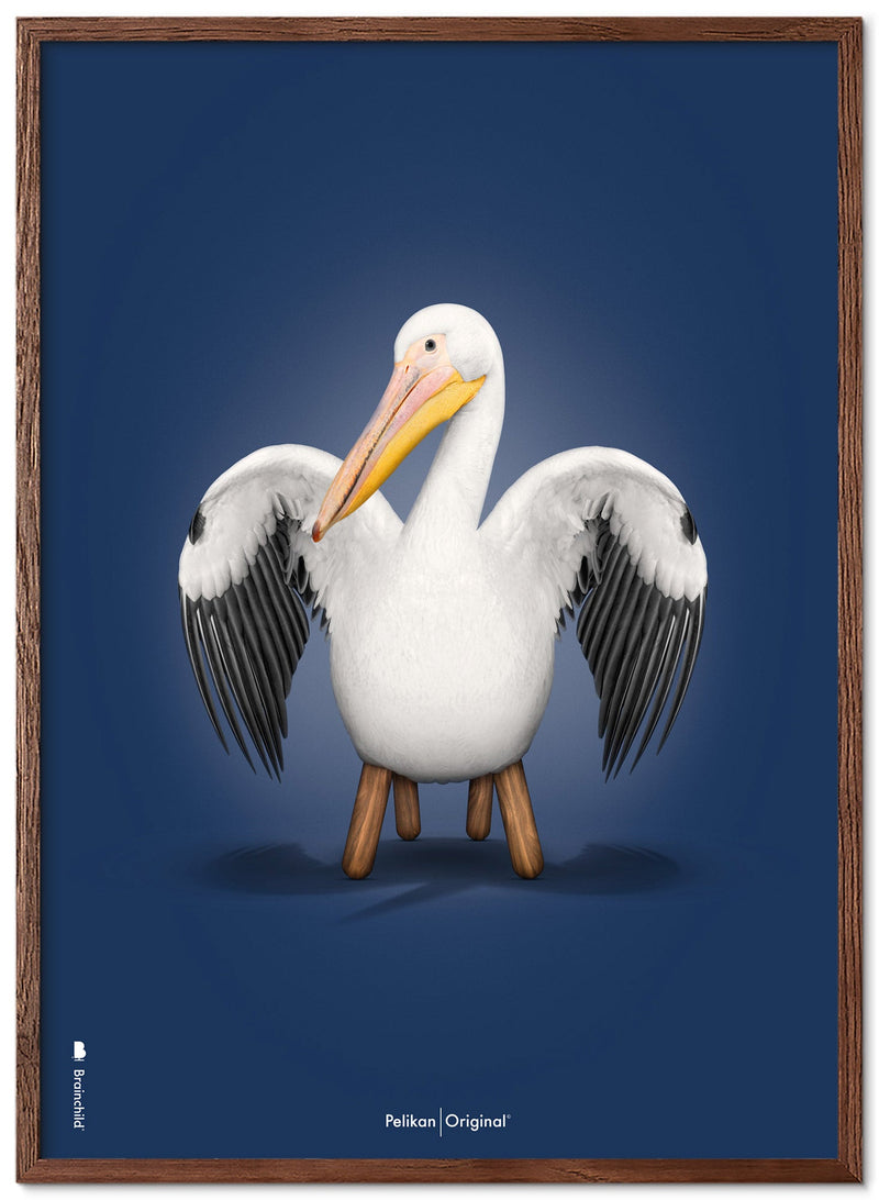 Brainchild – Poster – Klassisk – Mörkblå – Pelikan