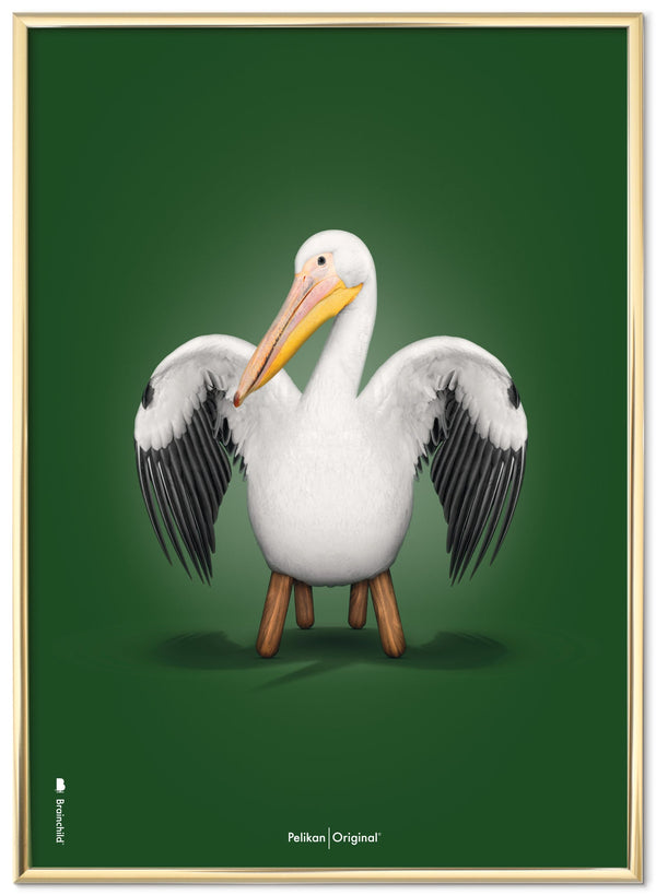 Brainchild – Poster – Klassisk – Grön – Pelikan