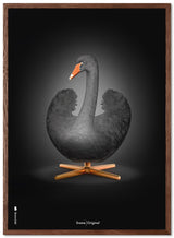 Brainchild – Poster – Klassisk – Svart – Svart Svan