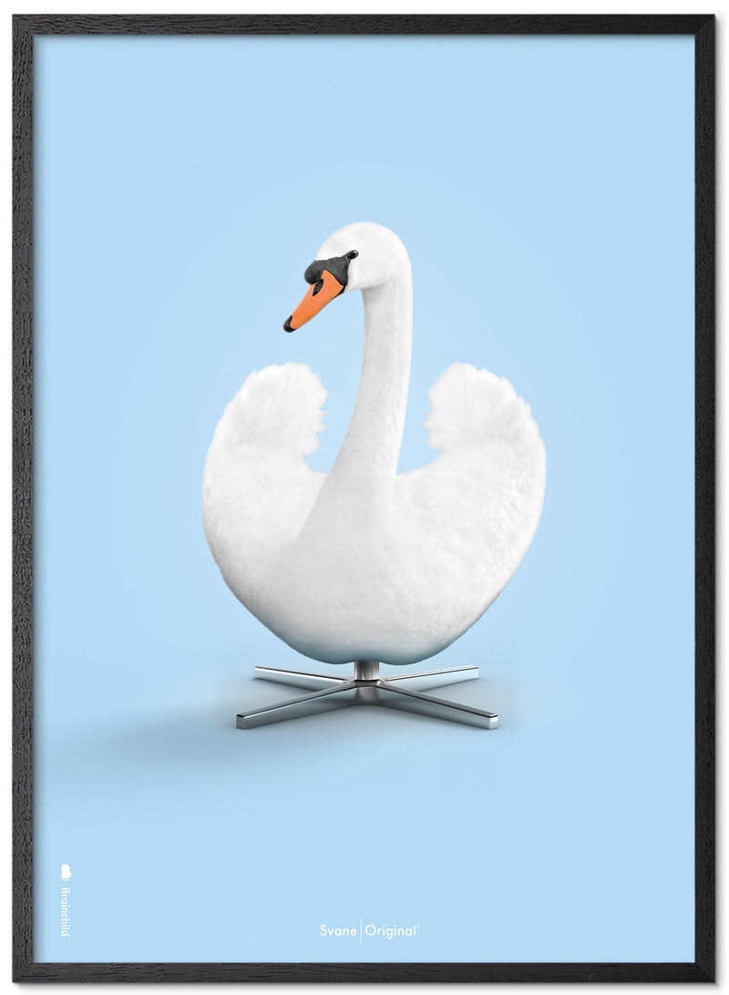 Brainchild – Poster – Klassisk – Ljusblå – Svan