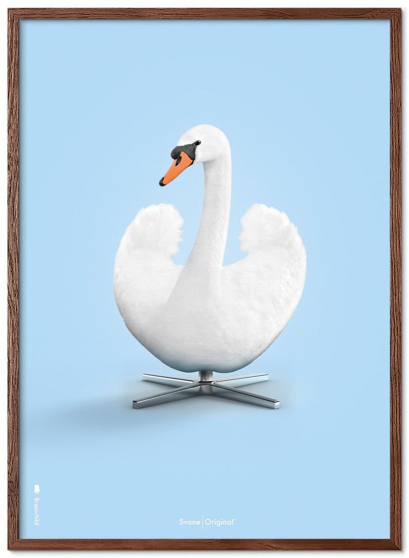 Brainchild – Poster – Klassisk – Ljusblå – Svan