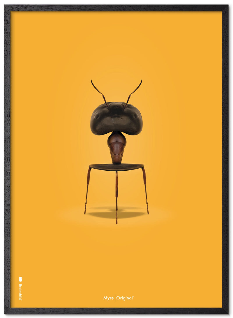 Brainchild – Poster – Klassisk – Gul – Myra