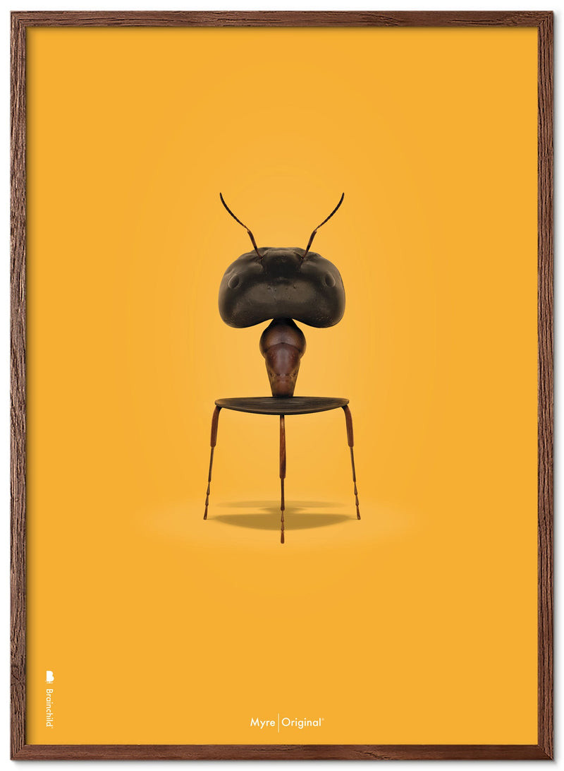 Brainchild – Poster – Klassisk – Gul – Myra