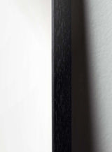 ramme plakat sort træ egetræ rammer